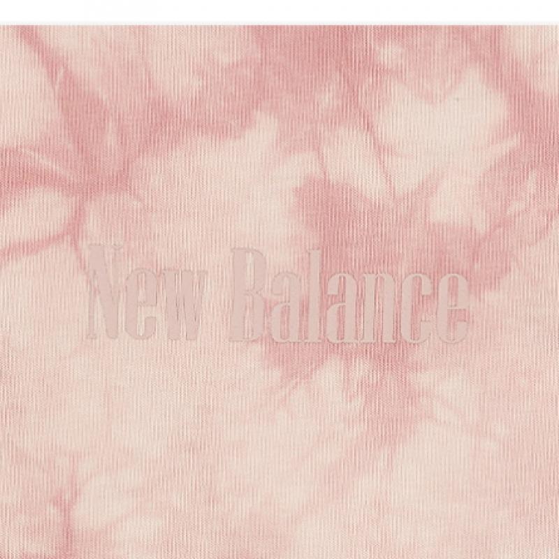 New Balance Dye Long Sleeve Tee Pink