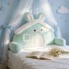 Cartoon Upholstered Bedside Cushion for Children's Room, Tatami, No Headboard, Anti-Collision Pillow, 2026 Model.