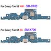 Welding Charging Port Board For Samsung Galaxy Tab S8 WiFi Version SM-X700, For Samsung Galaxy Tab S8 5G Version SM-X706
