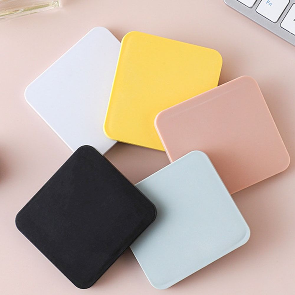 Square Make-Up Mirror Mini Pocket Mirror Wear-Resistant Hand-Held Mirror  Student