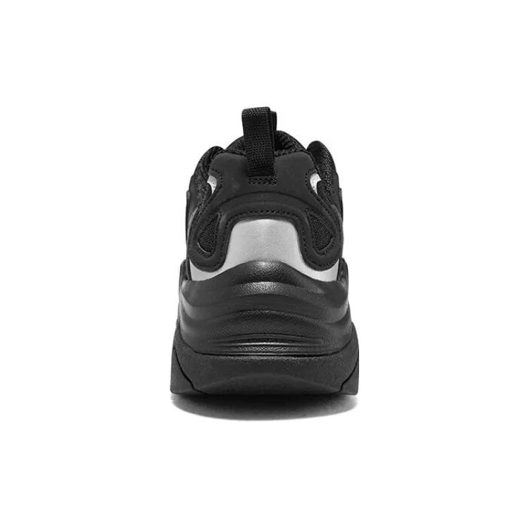 Skechers Stamina V3 Mecha Shoes 3 Mesh Dazzling Cushioning Low Top Chunky Sneakers Men's Black (Unisex) Chunky Sneakers 894190 BKLM