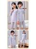 Kids' Raglan Color Block Long Sleeve Pajama Set - Autumn/Winter Warm Underwear for Boys & Girls