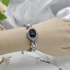 Vintage Oval Quartz Wristwatch Simulation Pearl Bracelet Watche for Women Watches