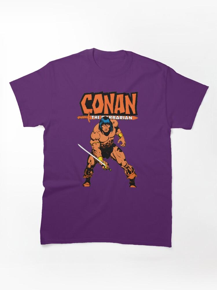 Conan the Barbarian The Barbariann Comic Art Classic Unisex T-Shirt