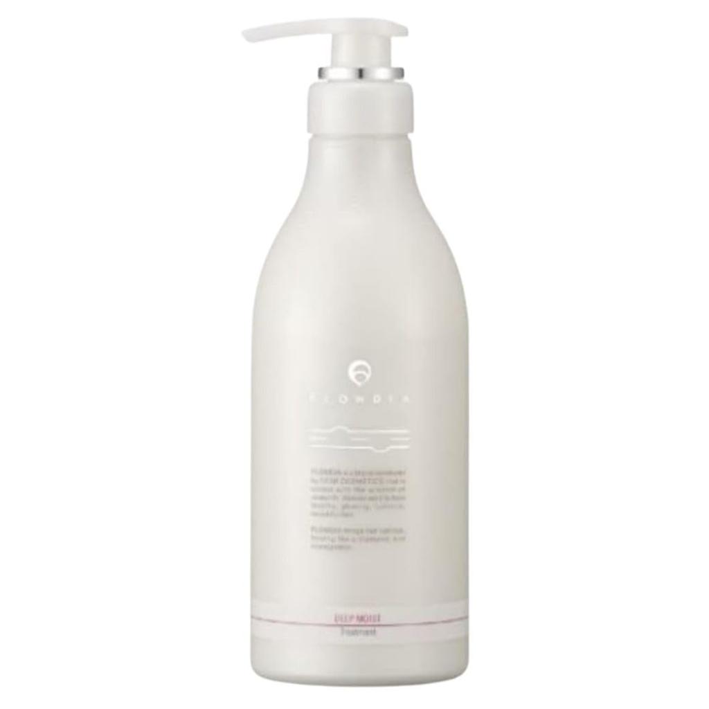 Demi Flowdia Deep Moist Shampoo 550ml Treatment 550g Pocket Tissue Salon Exclusive Hair Care & Set, Set,