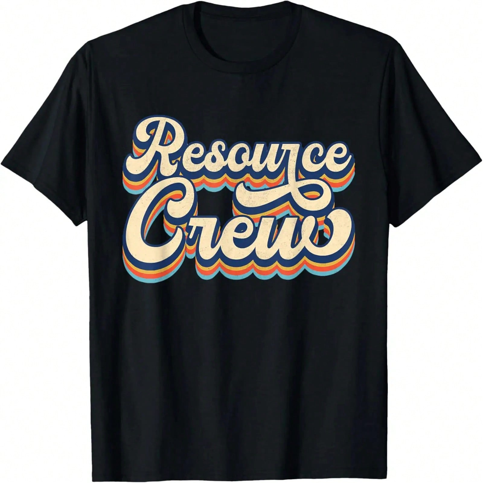 Resource Crew Retro Resource Teacher School Teacher T-Shirt S разноцветный