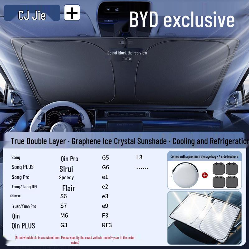 Car Windshield Sunshade Umbrella - Heat and Sun Blocker Visor Cover