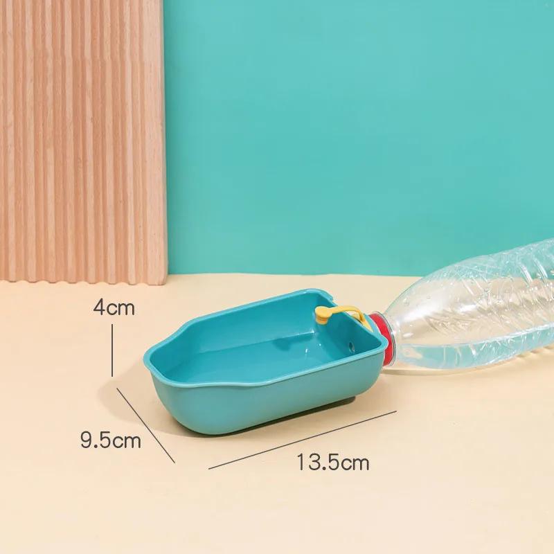 

Домашня собака На відкритому повітрі Портативна їжа Чашка для годування Домашні тварини Собаки Аксесуари Подорожі Диспенсер для води Годівниця Поїлка Продукти Головна зелений