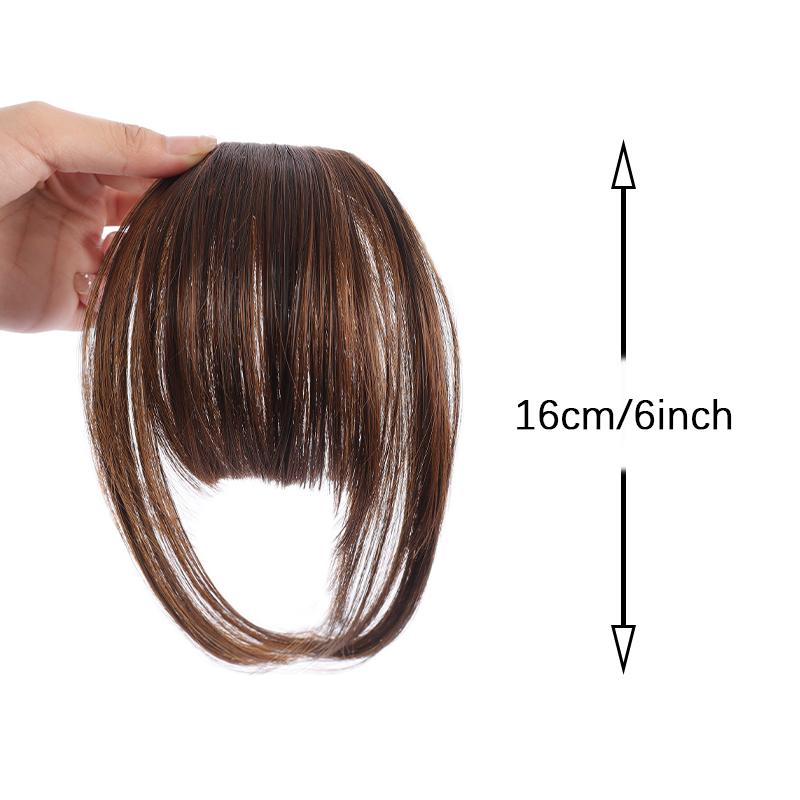Sideburns Air Bangs Wigs Women's Synthetic Wigs Invisible and Traceless Easy To Wear Natural and Suitable for Any Occasion