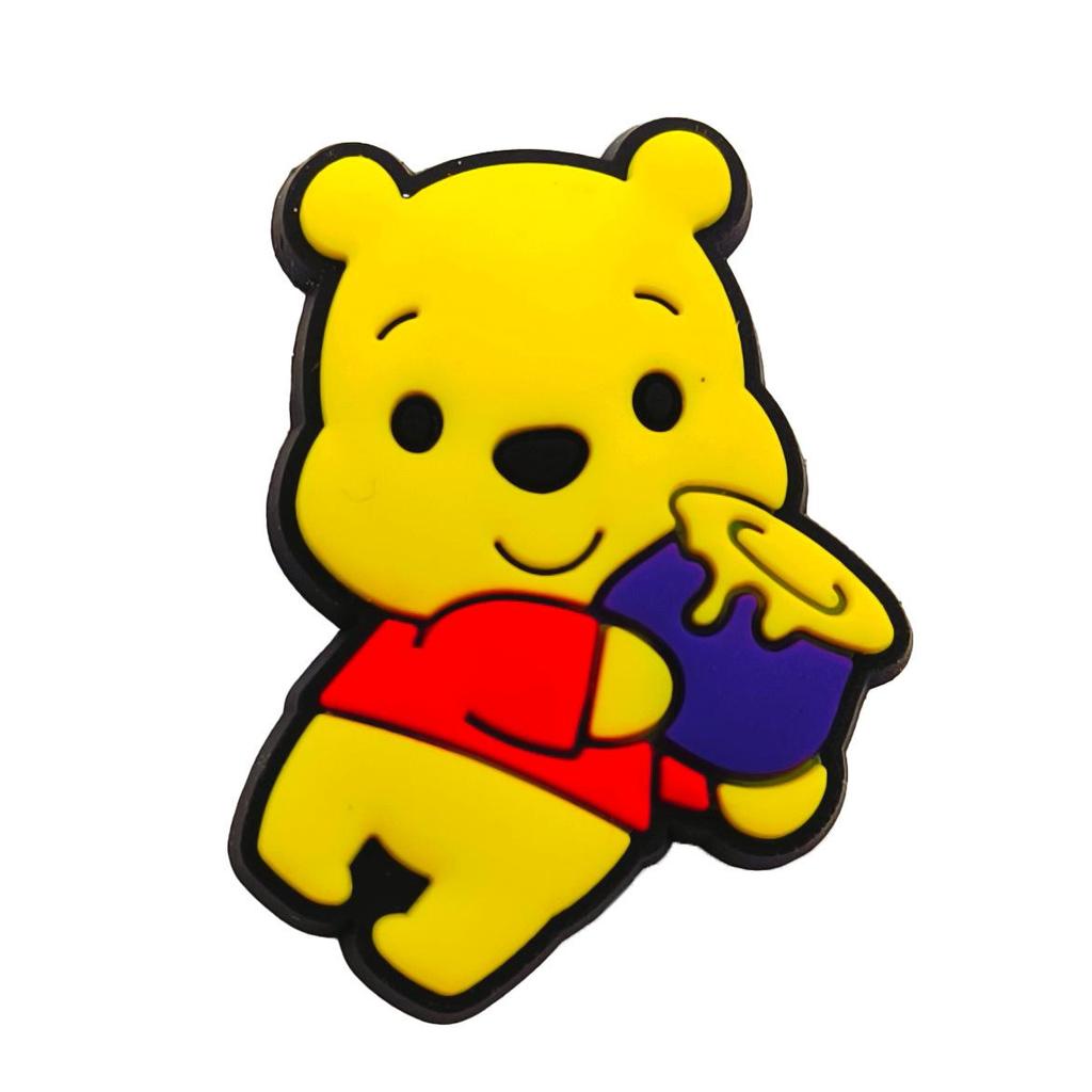 Winnie the Pooh Pen Clip & Personalized Straw Decoration Accessories