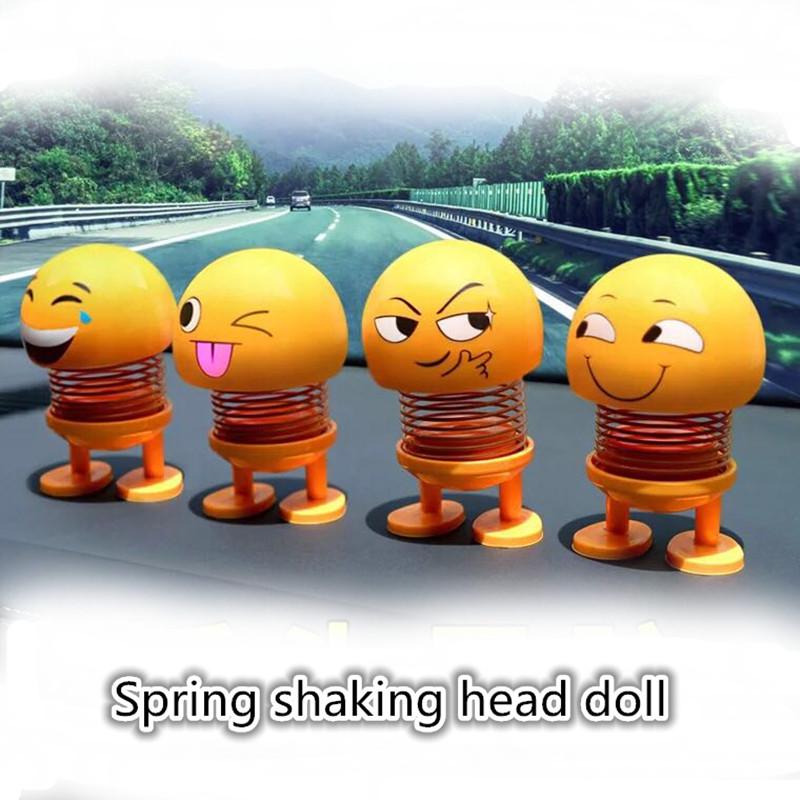 spring shaking head doll