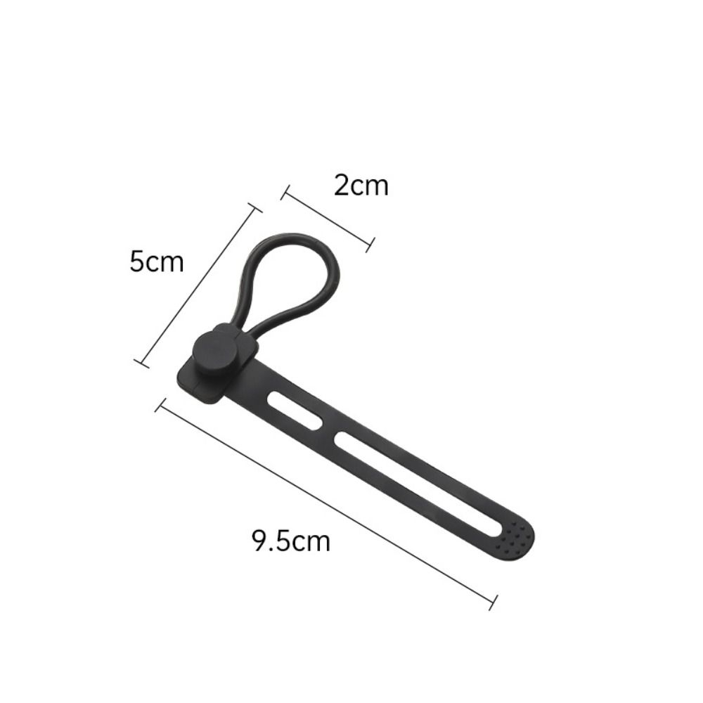 5pcs Adjustable Length Cable Ties Multipurpose Cord Management Straps Cord Organizer  Home Office