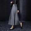 Demana Elegant A-Line Pleated Midi Skirt