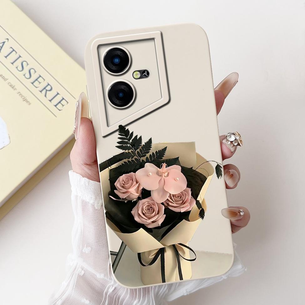 For Tecno Pova Neo 3 Case Silicone Cute Cat Fashion Butterfly Flowers Love Painted Cover For Techno Pova Neo 3 Phone Case LH6n
