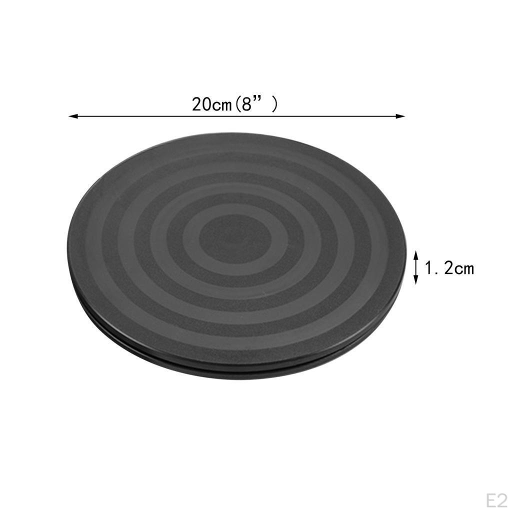 -Turntable Organizer Display Stand Degree Non-Slip Swivel Plate for Monitors Model