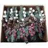 Artificial Plant Red Fruit Christmas Tree New Year Home Room Fake Decorative Wreaths Outdoor Yard Bonsai Pretty Wedding Ornament