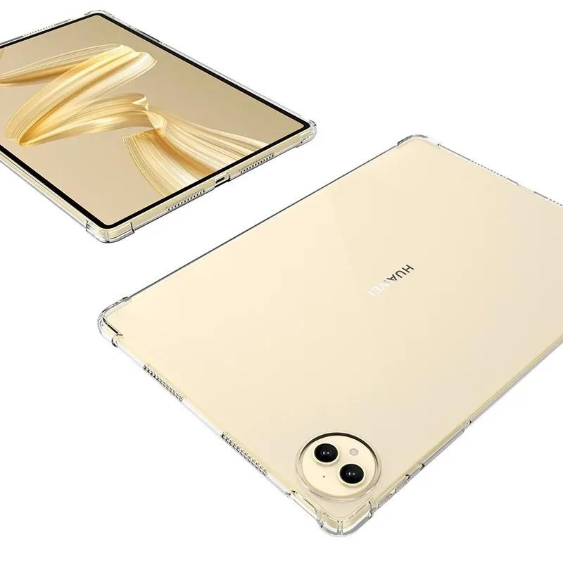 For HUAWEI MatePad Pro 12.2 Inch 2024 MRO-W00 MRO-W10 Case Transparent Air-bags Soft Silicone TPU Fundas For MatePad Pro 12.2