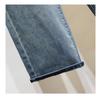 Plus Size Summer Thin Straight-Leg Wide Drape Jeans for Pear-Shaped Bodies