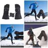 2pcs Portable Glove Tactically Mitten Fighting Sports Glove Touches Screen Mitten for Winter Sports and Activity