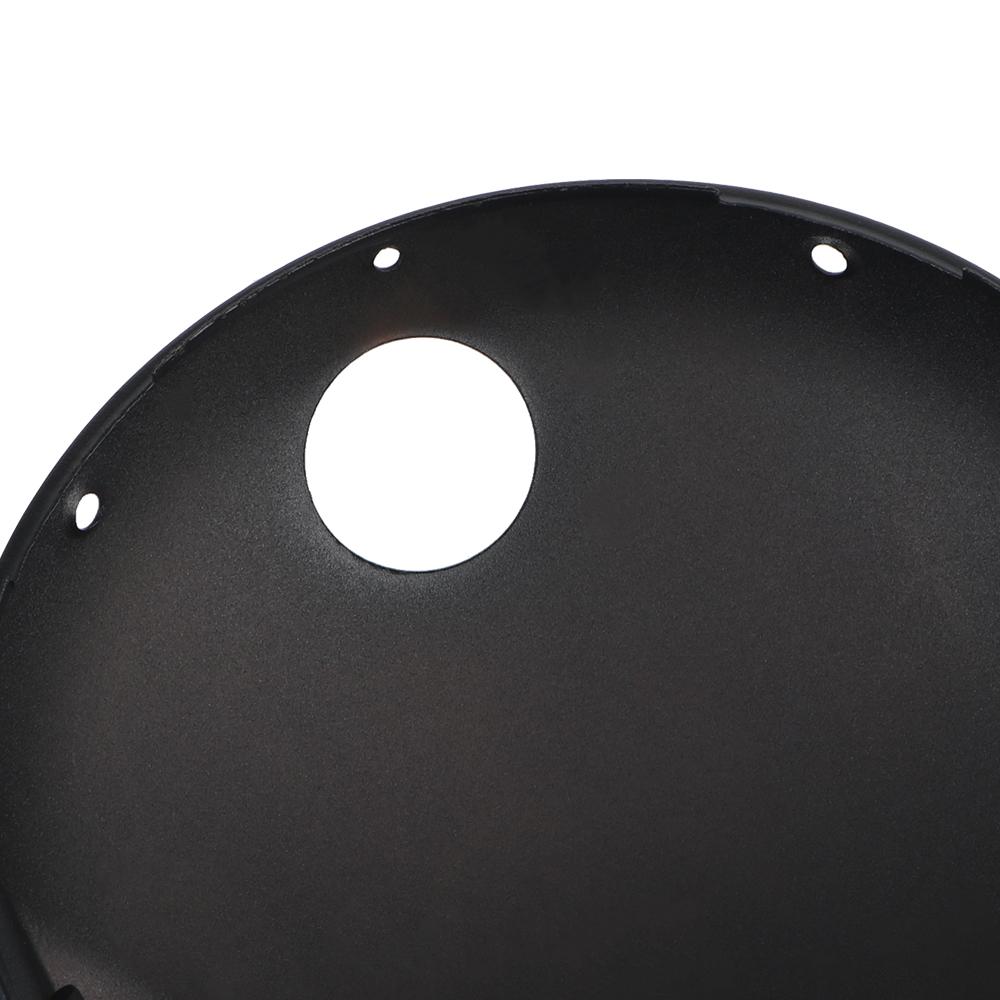 Round Headlight Housing Mount Cover Modified Headlight Base LED Headlight Shell Matte Black