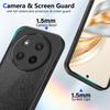 KEYSION Matte Translucent Black Phone Case for HONOR X9c 5G Soft Silicone+PC Clear Shockproof Cover for Huawei Magic 7 Lite 5G