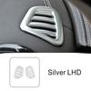 Car Dashboard AC Air Outlet Vent Frame Decoration Cover Trim For Mercedes Benz E Class W213 2016-2018 LHD Interior Accessories