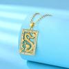 Dragon Necklace Female Chinese Wind God Dragon Wagging Tail Pendant Twelve Zodiac Popular Noble High-End Jewelry Quality