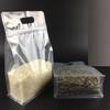 10 Pcs/pack PE Pouch Packaging Zipper Bag Clear Rice Beans Storage Zip Bags Saran Wrap Plastic Bags Size:27*16 Cm