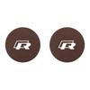 2pcs Car Cup Holder Insert Pad Emblem Coaster Anti-Slip Mat For VW Golf Tiguan T-Roc Polo Passat ID.4 T-Cross ID.3 Taigo ID.7 zj6