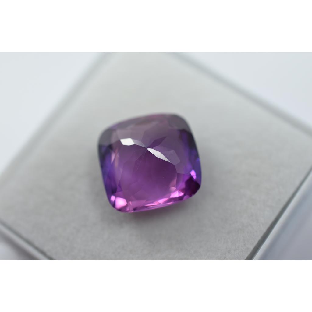 6.00 Ct Natural PURPLE Tanzanite Square Cushion Cut   Rare Gemstone