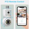 iCSee E27 Wireless Smart Surveillance Binocular Camera with Mobile Remote Monitoring