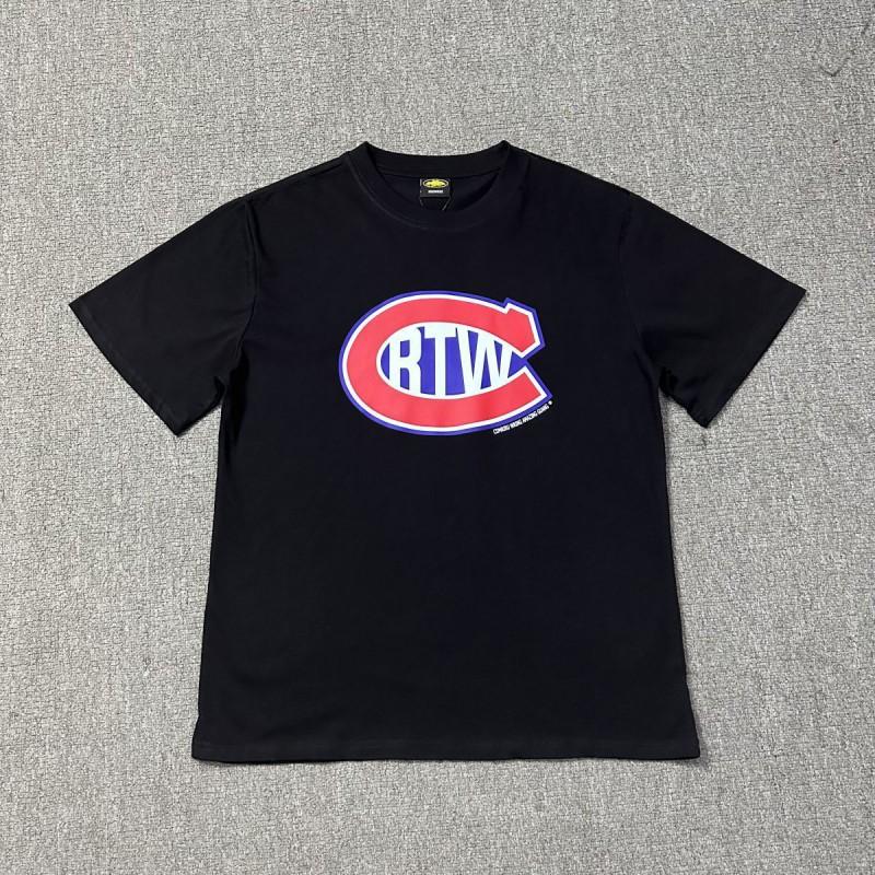 Corteiz Short Sleeve T-Shirt Streetwear Casual Hip Hop Couple Tee Men Women