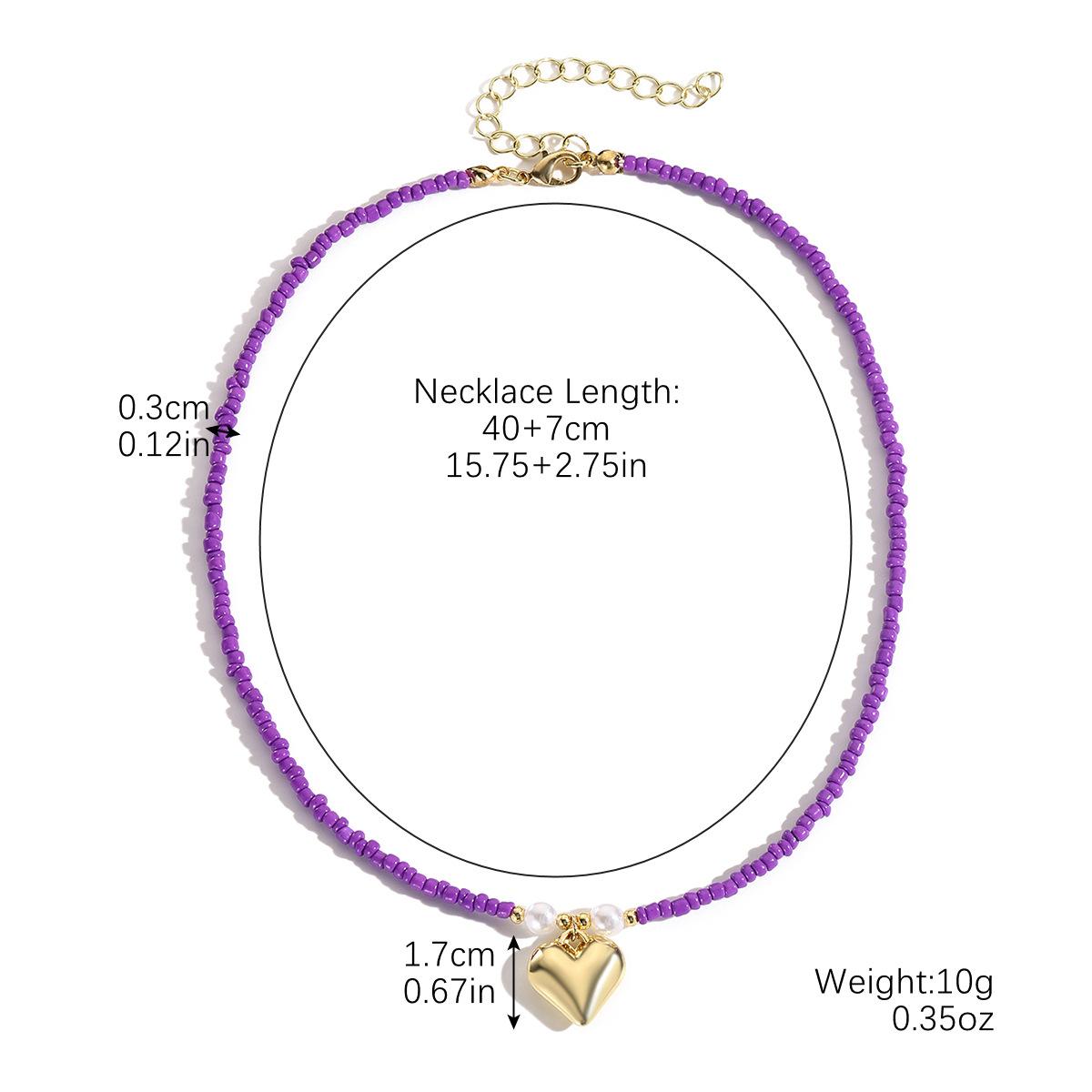 

Взрывное ожерелье из бусин, цепочка до ключицы, цвет дофамина, ветер, богемные, из проса, оригинальное ожерелье