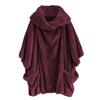 Ladies Double-sided Plush Large Lapel  Sleeve Cardigan Jacket