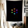 Undertale Wall Tapestry Aesthetic Wall Hanging Printed Fabric Blanket Decorative Tapestries for Bedroom Living Room Home Decor