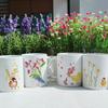 if015-Design Mug 4p-Flowers and Birds