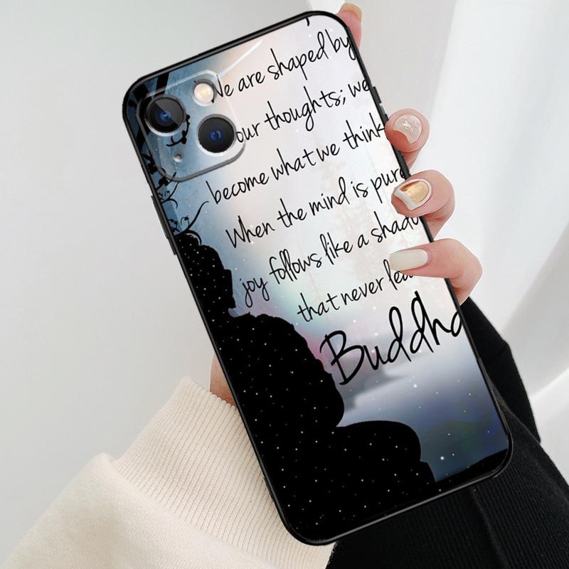 Gautama Buddha Phone Case For iPhone 17 Pro Max 14 13 12 11 15 16 Pro Max mini 15 16 Plus 16e 17 Air Cover