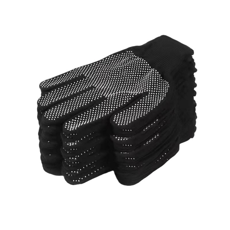 10PCS Nylon Gloves Breathable Non-Slip for Cycling Fishing Camping Unisex Multicolor Work Protection Labor Protection Gloves