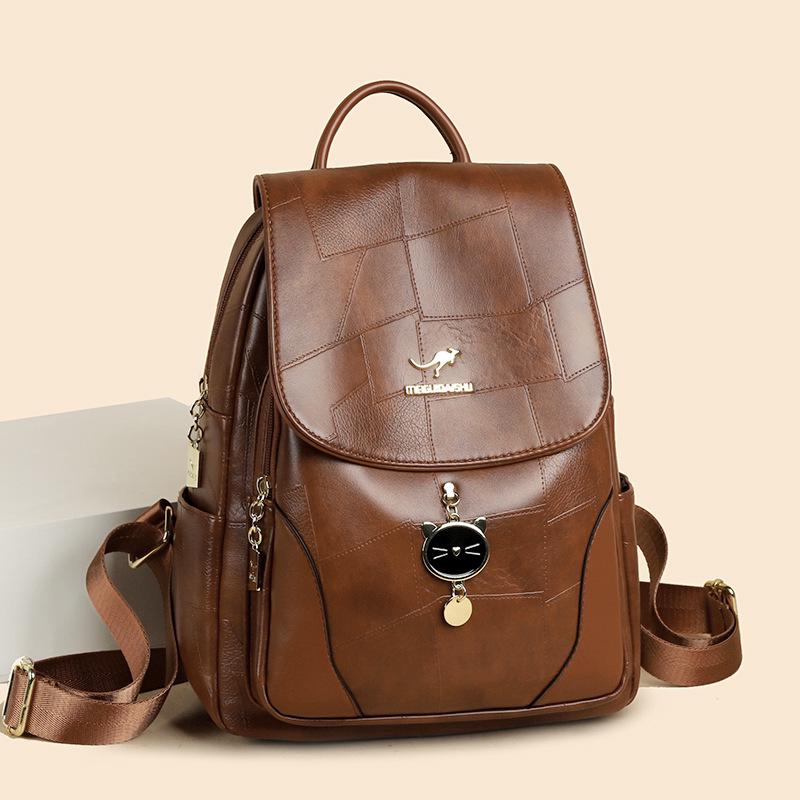 

Женский модный рюкзак для путешествий в стиле пэчворк 2024 года