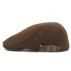 Summer Breathable Mesh Beret Men's and Women's Duck Tongue Cap Forward Cap Outdoor Sun Hat Travel Cap