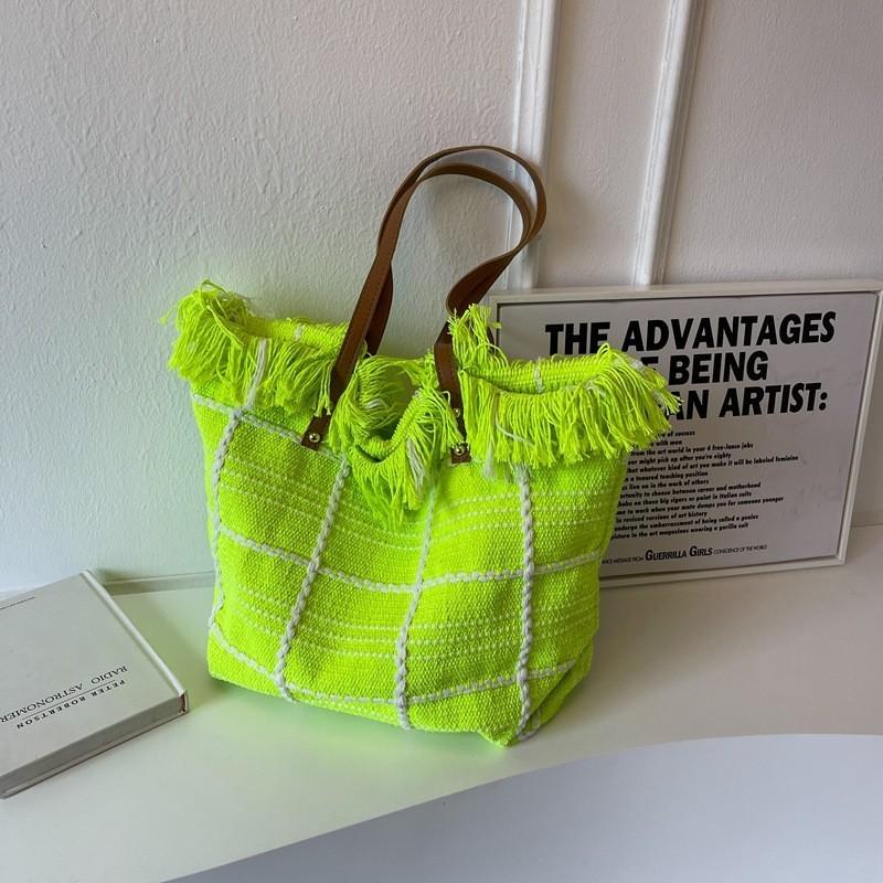Chic Style Korean Shoulder Tote Bag For Women 2023 Summer Fashionable Large Capacity Handbag Commuter Handbag