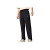 Li Ning Sports Lifestyle Series Casual Simple Solid Color Lace-Up Knitted Sports Pants Men Pants Black AYKV371-3