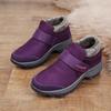 Autumn and Winter Cotton Shoes Thickened Elderly Shoes Middle-aged and Elderly Mother Shoes Women's Velvet Warm Outdoor Sports Walking Women's Shoes