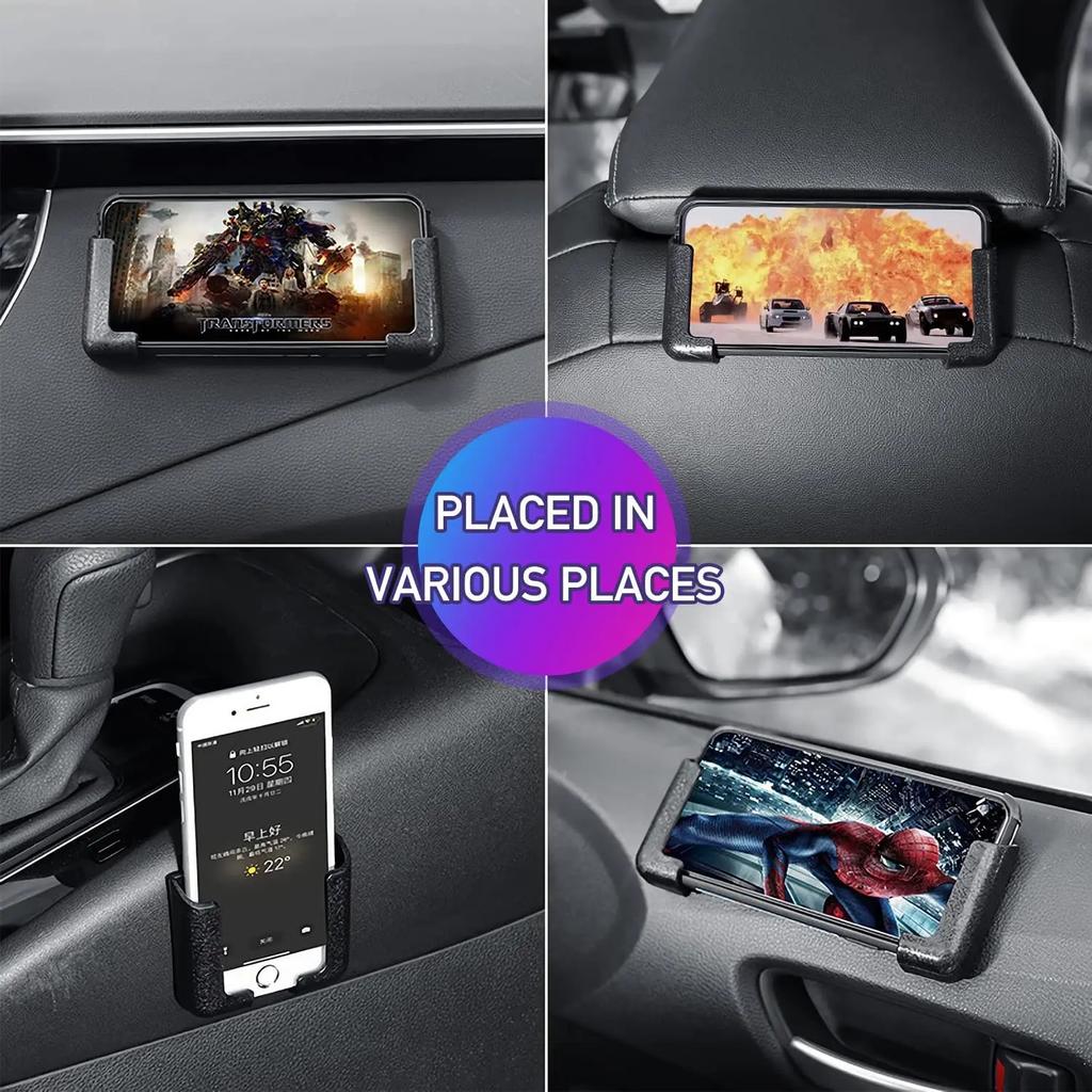 Multifunction Car Phone Mount Cell Phone Holder Lightness Portability No Space Occupy Stand Auto Interior Accessories