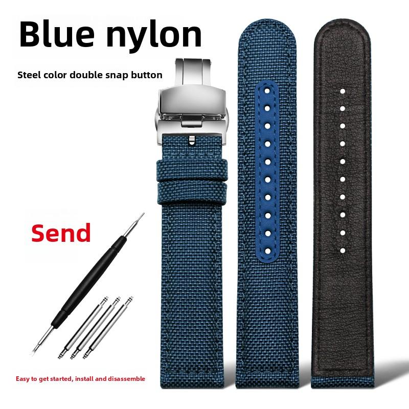 20mm 21mm 22mm For Seiko SRPC31J1 SRPC63J1 Citizen Hamilton Watchband Sports Nylon Canvas Watch Strap Khaki Green Men Bracelet