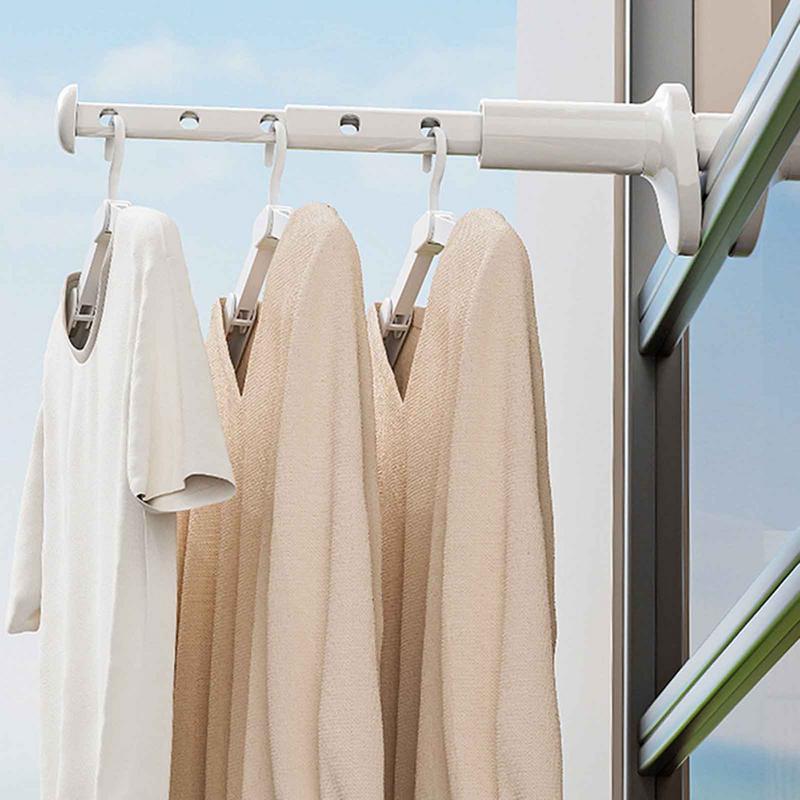 Window Frame Clothes Hanger Portable Hanging Drying Rack Indoor Window Drying Rack Home Hanging Rack for Clothes