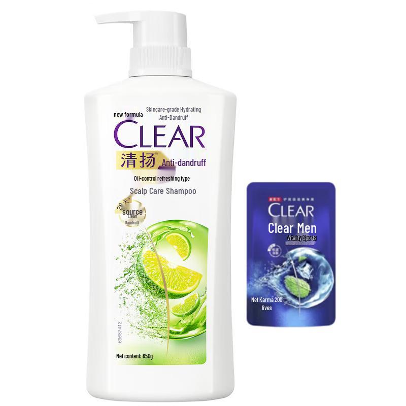 

Clear Oil Control & Refreshing Scalp Care Shampoo Set