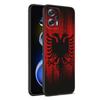 Albania Flag Black Silicone Phone Case For Xiaomi POCO X3 X4 NFC F4 GT F5 F6 M3 M4 M6 X5 X6 Pro 5G M5 C55 C65