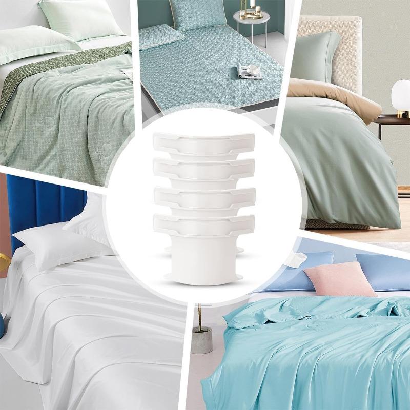 8/1PC Invisible Bedsheet Corner Tightener Clips Multifunctional Bed Sheet Grippers Fastener Non-Slip Quilt Bed Cover Fixed Clips