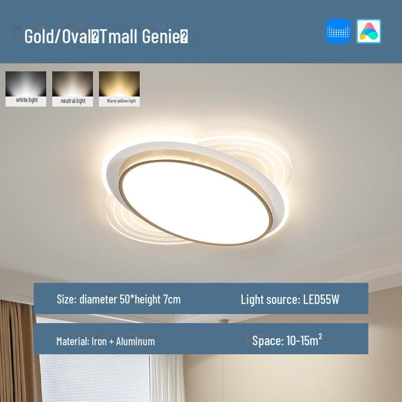 2023 Modern Full-Spectrum Eye Protection Ceiling Lamp for Living Room, Bedroom, Study, and Restaurant